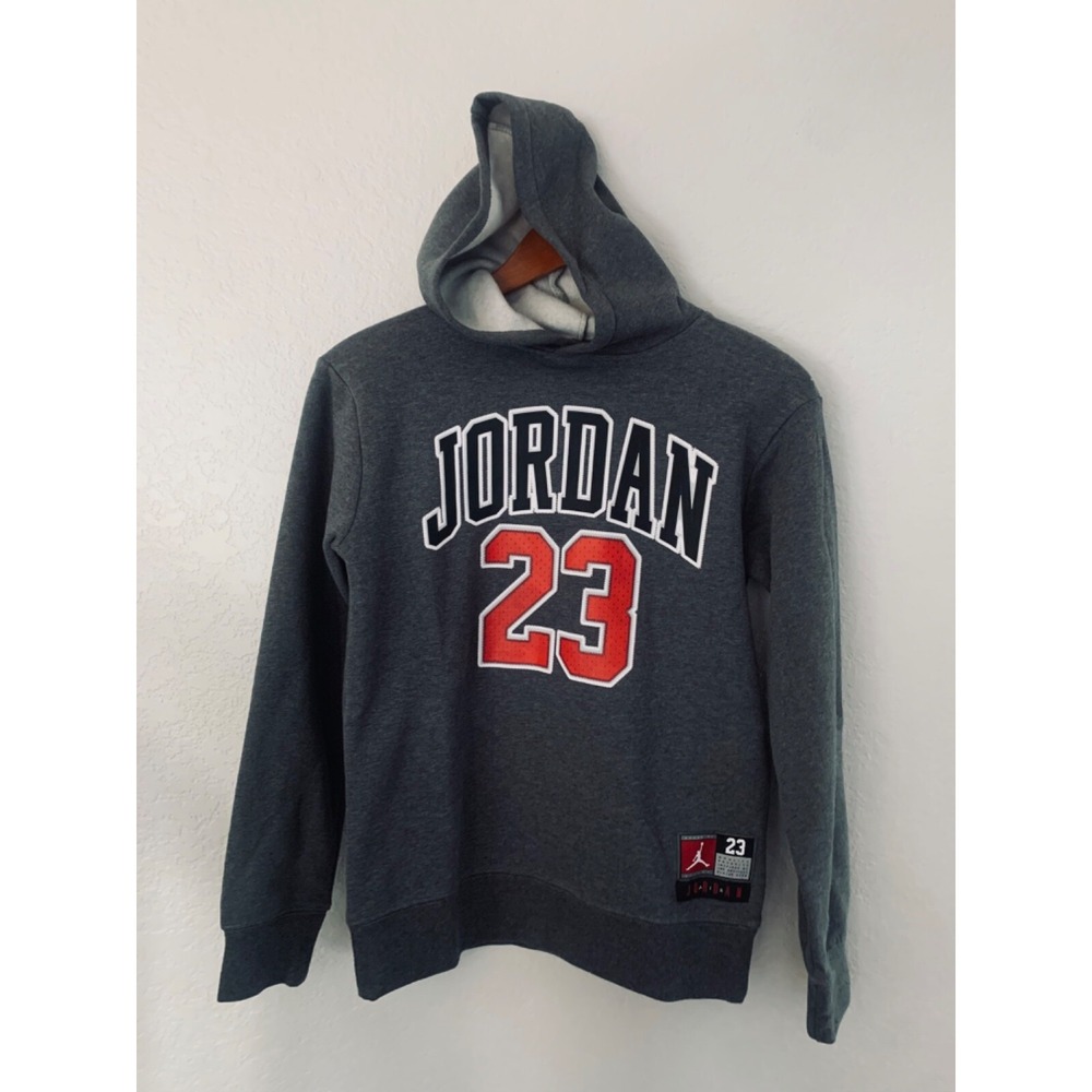 Kids Nike Air Jordan Big Boy Hoodie Jumpman NBA MJ Kids L Pullover 10-13 yrs